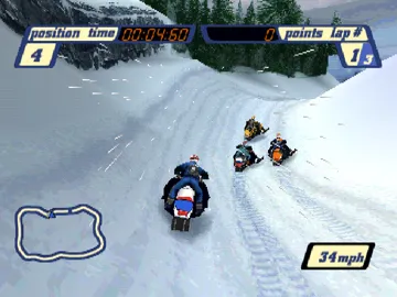 Sled Storm (US) screen shot game playing